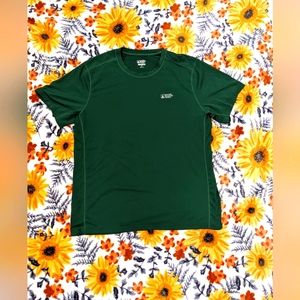 Men's XL Eastern Mountain Sports Dark Green TechWick T-Shirt